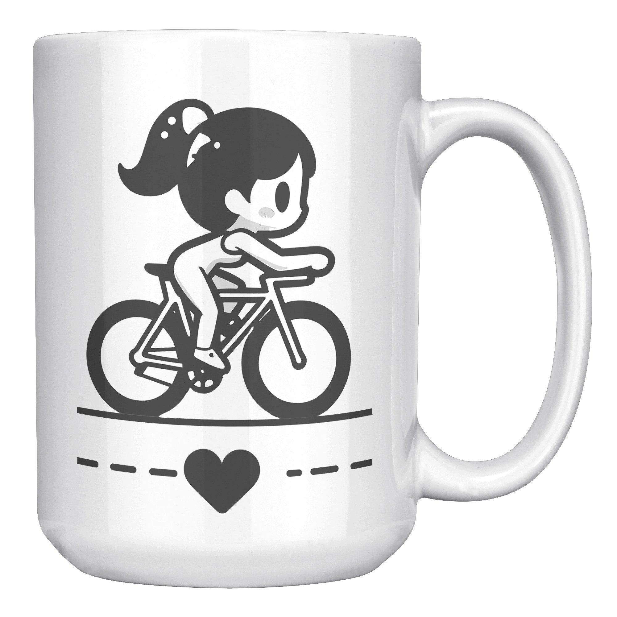 "Funko Pop Triathlon Athlete Coffee Mug - Multisport Morning Brew Cup - Ideal Gift for Triathletes - Swim, Bike, Run Inspired Mug" - M1