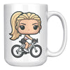 Load image into Gallery viewer, &quot;Funko Pop Triathlon Athlete Coffee Mug - Multisport Morning Brew Cup - Ideal Gift for Triathletes - Swim, Bike, Run Inspired Mug&quot; - R1