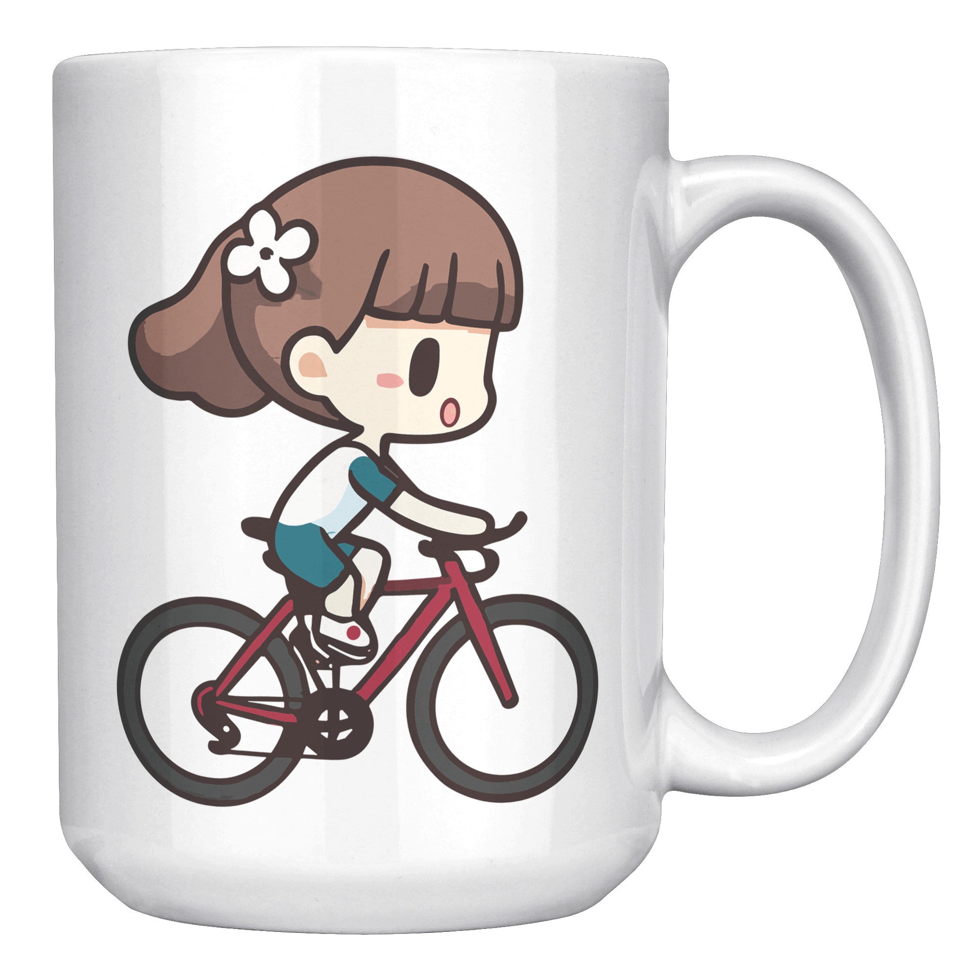 "Funko Pop Triathlon Athlete Coffee Mug - Multisport Morning Brew Cup - Ideal Gift for Triathletes - Swim, Bike, Run Inspired Mug" - D1