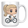 Load image into Gallery viewer, &quot;Funko Pop Triathlon Athlete Coffee Mug - Multisport Morning Brew Cup - Ideal Gift for Triathletes - Swim, Bike, Run Inspired Mug&quot; - S1