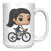 Load image into Gallery viewer, &quot;Funko Pop Triathlon Athlete Coffee Mug - Multisport Morning Brew Cup - Ideal Gift for Triathletes - Swim, Bike, Run Inspired Mug&quot; - Q1