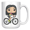 Load image into Gallery viewer, &quot;Funko Pop Triathlon Athlete Coffee Mug - Multisport Morning Brew Cup - Ideal Gift for Triathletes - Swim, Bike, Run Inspired Mug&quot; - P1