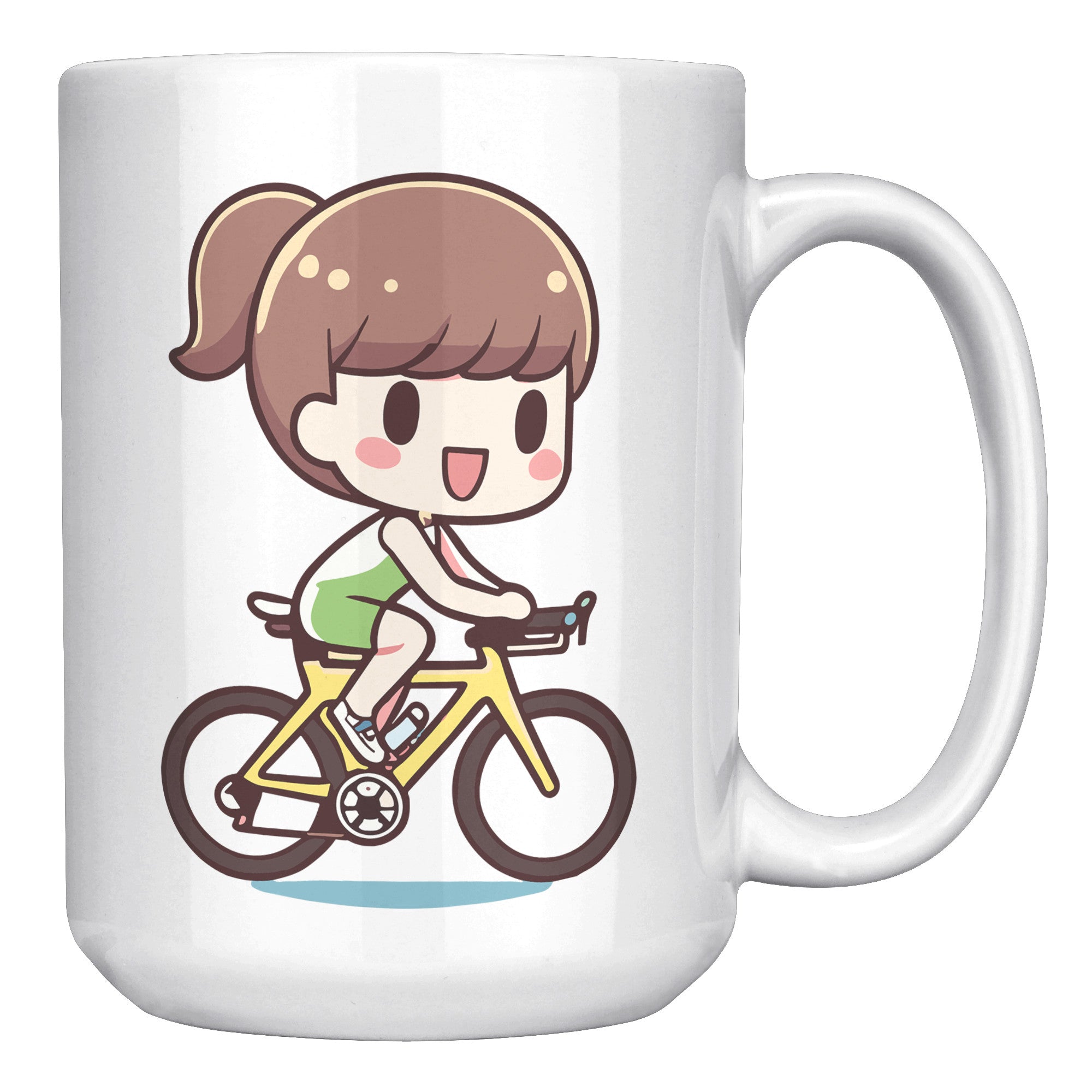 "Funko Pop Triathlon Athlete Coffee Mug - Multisport Morning Brew Cup - Ideal Gift for Triathletes - Swim, Bike, Run Inspired Mug" - F1