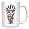 Load image into Gallery viewer, &quot;Funko Pop Triathlon Athlete Coffee Mug - Multisport Morning Brew Cup - Ideal Gift for Triathletes - Swim, Bike, Run Inspired Mug&quot; - I1