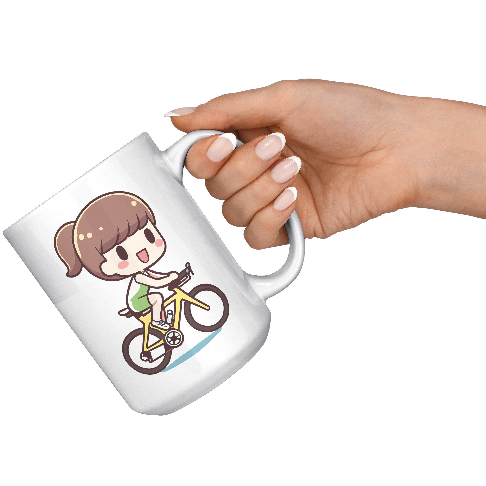 "Funko Pop Triathlon Athlete Coffee Mug - Multisport Morning Brew Cup - Ideal Gift for Triathletes - Swim, Bike, Run Inspired Mug" - F1