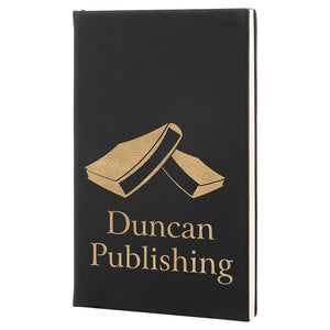 Laser-Engraved Leatherette Journal – Personalized Notebook