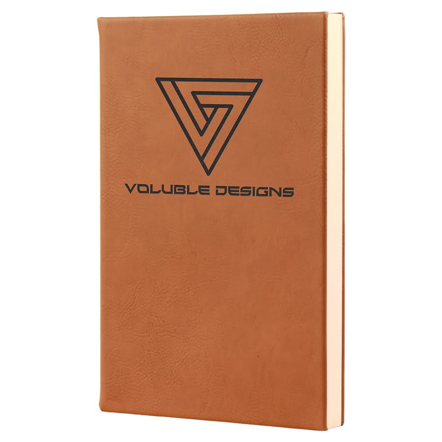 Laser-Engraved Leatherette Journal – Personalized Notebook