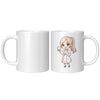 11 oz Custom Cartoon Dentist DDS Coffee Mug - Adorable Dental Cartoon Cup - Fun Gift for Dentists & Dental Students - Smile-Inspiring Morning Brew Holder -EE