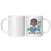 11 oz Custom RN Nurse Gift Coffee Mug - Cute Cartoon Nurse Design - Perfect for Nurse's Day, Birthdays, Graduations - Durable & Fun Mug for Everyday Heroes