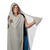 Mandala 8 Ray Hooded Blanket