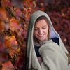 Mandala 8 Ray Hooded Blanket