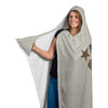 Mandala 8 Ray Hooded Blanket