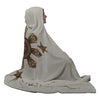 Mandala 8 Ray Hooded Blanket