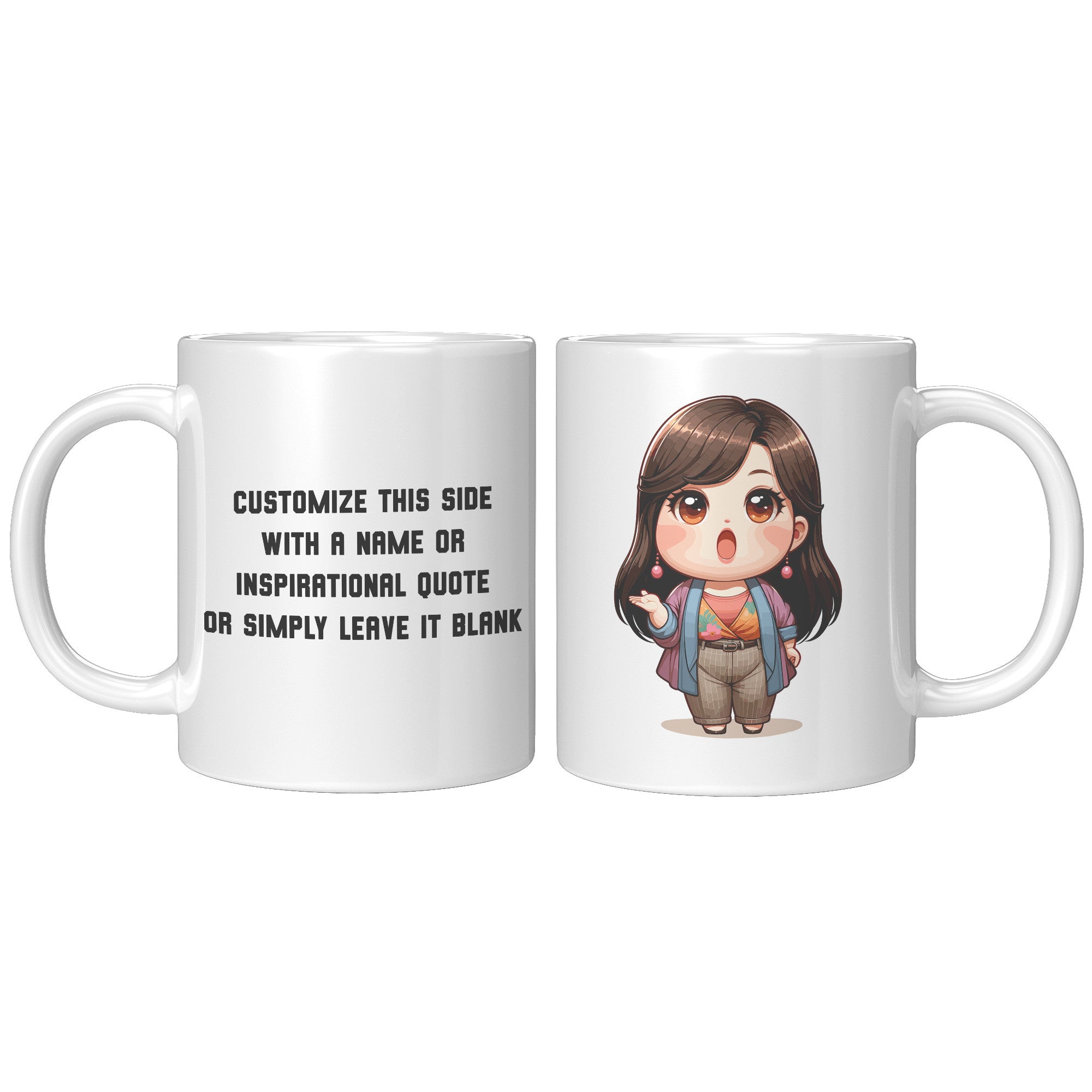 "Marites Gossip Queen Coffee Mug - Cute Cartoon 'Ano Ang Latest?' Cup - Perfect Chismosa Gift - Filipino Slang Tea Mug" - ZZZ