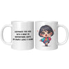 Load image into Gallery viewer, &quot;Marites Gossip Queen Coffee Mug - Cute Cartoon &#39;Ano Ang Latest?&#39; Cup - Perfect Chismosa Gift - Filipino Slang Tea Mug&quot; - MMM