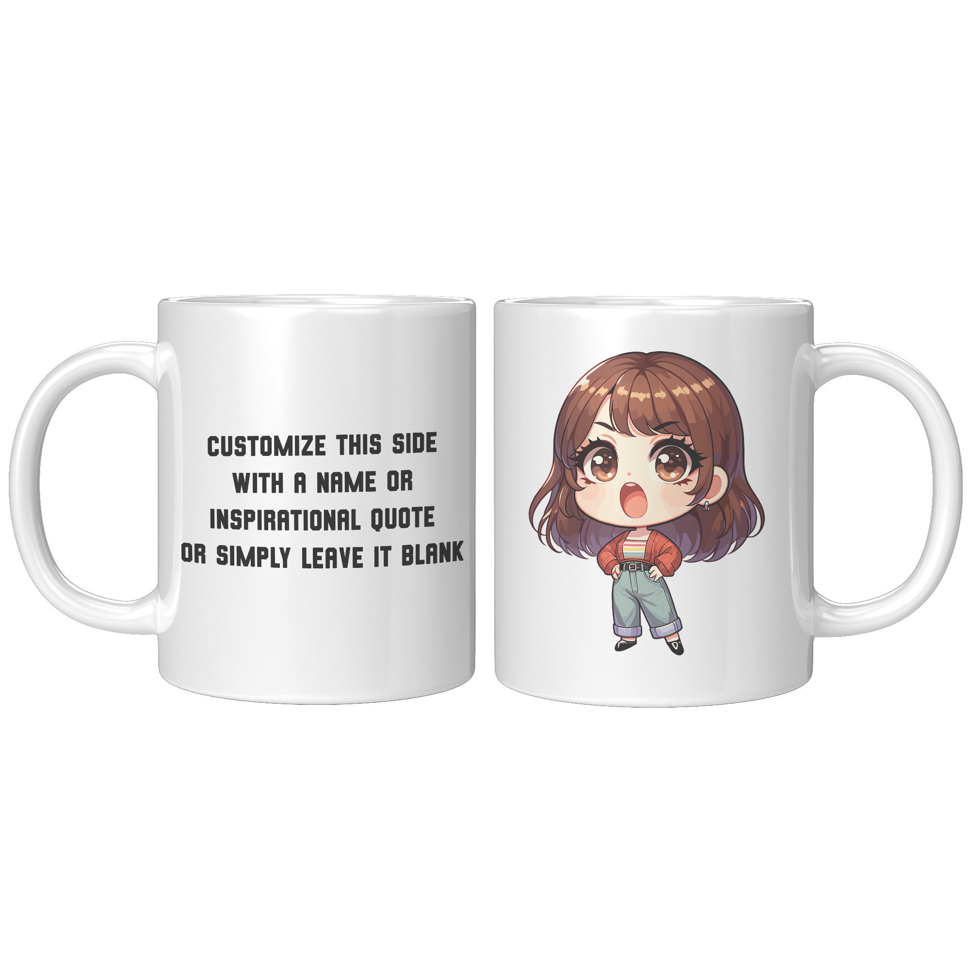 "Marites Gossip Queen Coffee Mug - Cute Cartoon 'Ano Ang Latest?' Cup - Perfect Chismosa Gift - Filipino Slang Tea Mug" - CCCC