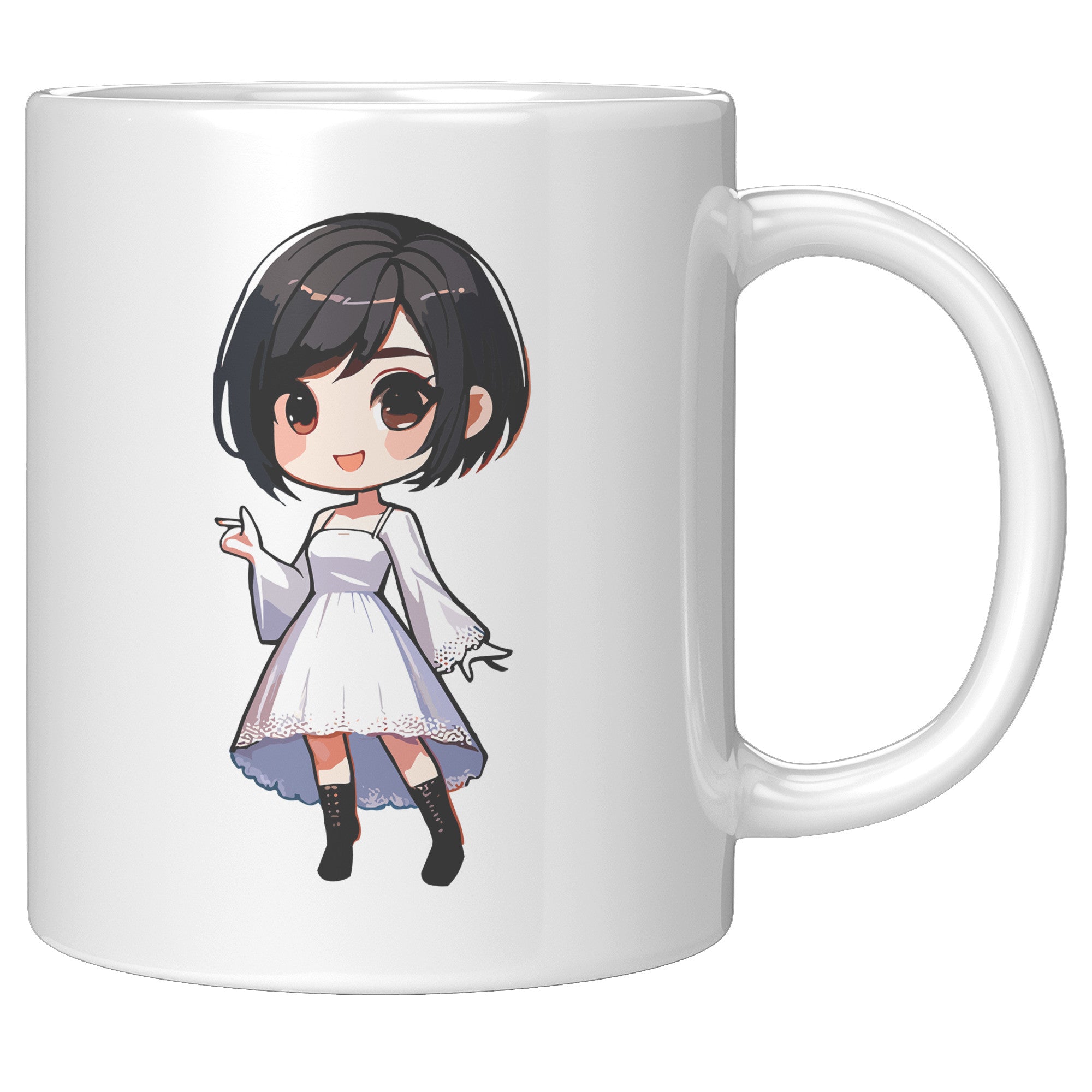 "Marites Gossip Queen Coffee Mug - Cute Cartoon 'Ano Ang Latest?' Cup - Perfect Chismosa Gift - Filipino Slang Tea Mug" - JJJ