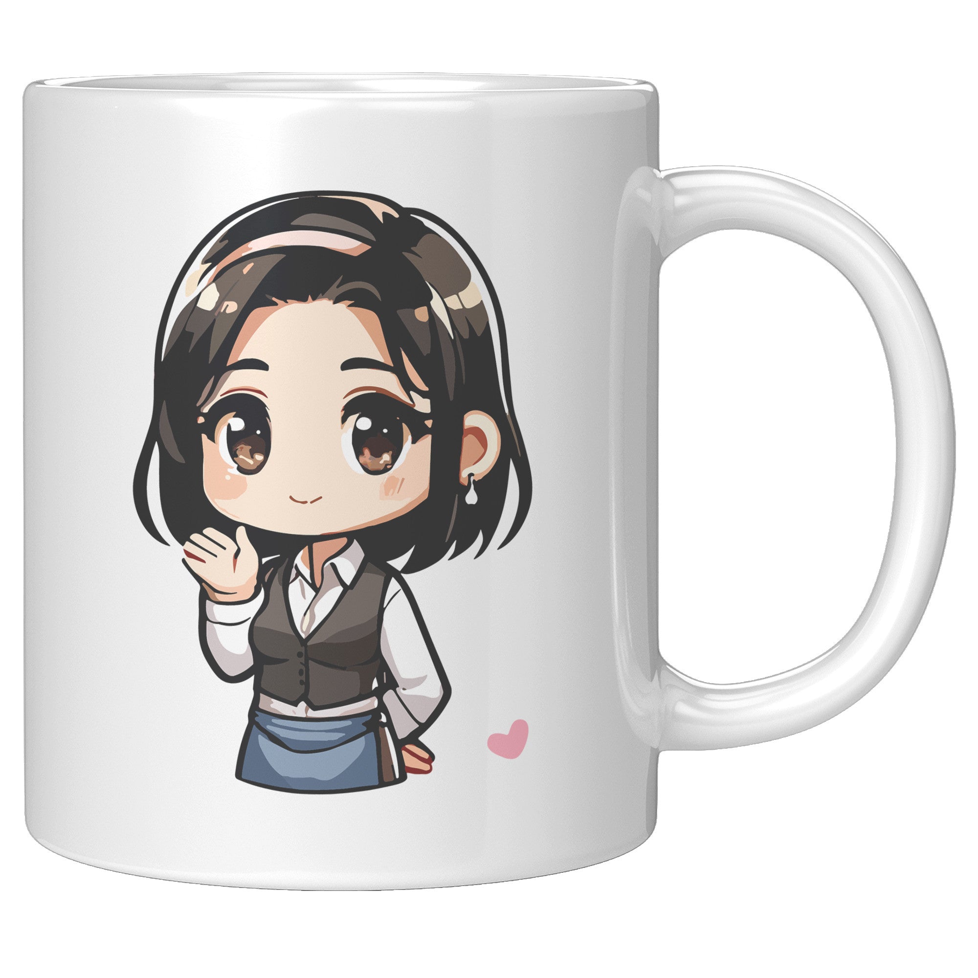 "Marites Gossip Queen Coffee Mug - Cute Cartoon 'Ano Ang Latest?' Cup - Perfect Chismosa Gift - Filipino Slang Tea Mug" - E