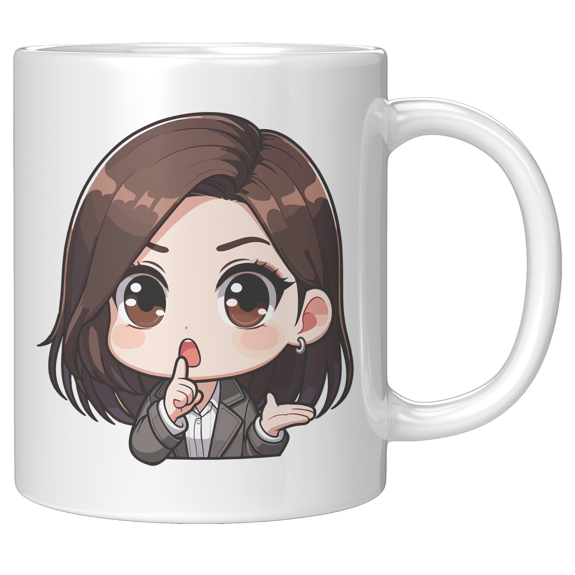 "Marites Gossip Queen Coffee Mug - Cute Cartoon 'Ano Ang Latest?' Cup - Perfect Chismosa Gift - Filipino Slang Tea Mug" - K