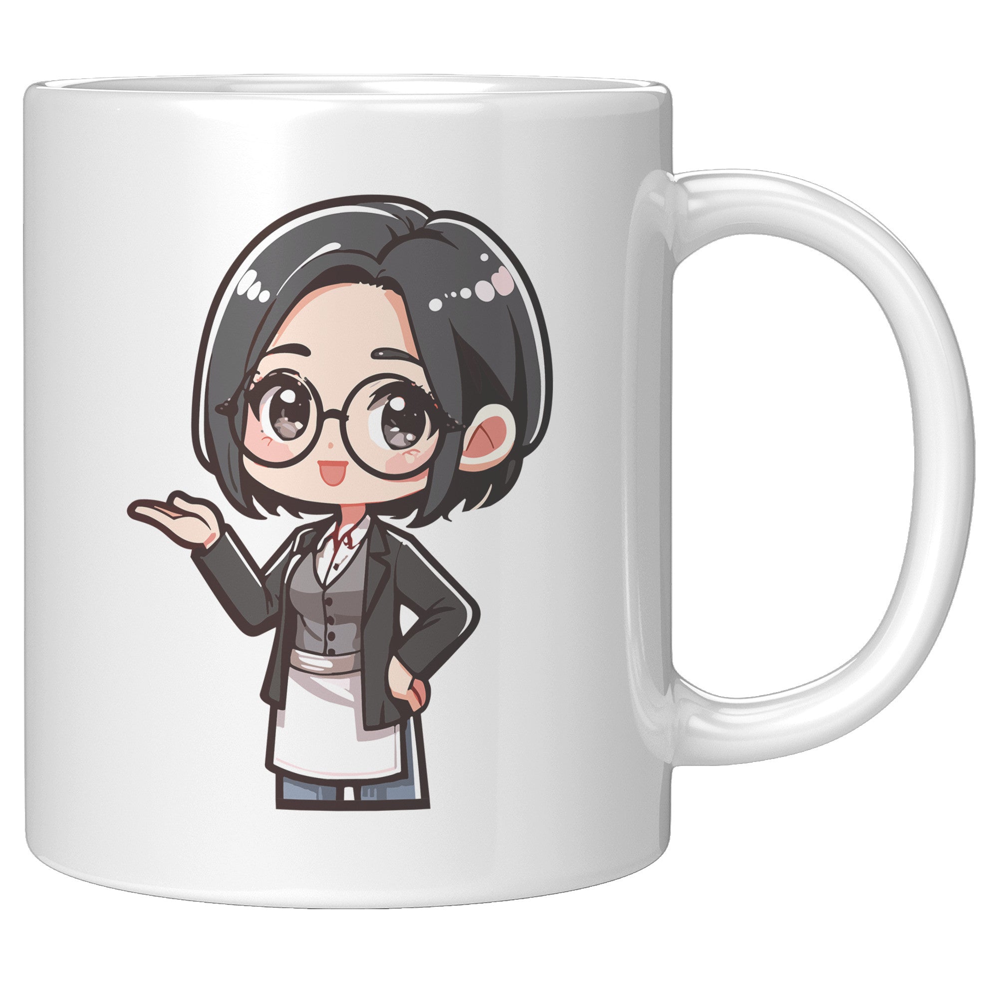 "Marites Gossip Queen Coffee Mug - Cute Cartoon 'Ano Ang Latest?' Cup - Perfect Chismosa Gift - Filipino Slang Tea Mug" - H