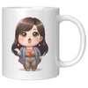 Load image into Gallery viewer, &quot;Marites Gossip Queen Coffee Mug - Cute Cartoon &#39;Ano Ang Latest?&#39; Cup - Perfect Chismosa Gift - Filipino Slang Tea Mug&quot; - ZZZ