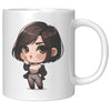 Load image into Gallery viewer, &quot;Marites Gossip Queen Coffee Mug - Cute Cartoon &#39;Ano Ang Latest?&#39; Cup - Perfect Chismosa Gift - Filipino Slang Tea Mug&quot; - SSS