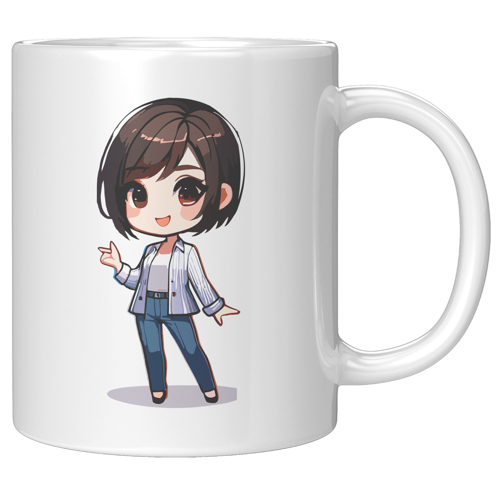 "Marites Gossip Queen Coffee Mug - Cute Cartoon 'Ano Ang Latest?' Cup - Perfect Chismosa Gift - Filipino Slang Tea Mug" - HHH
