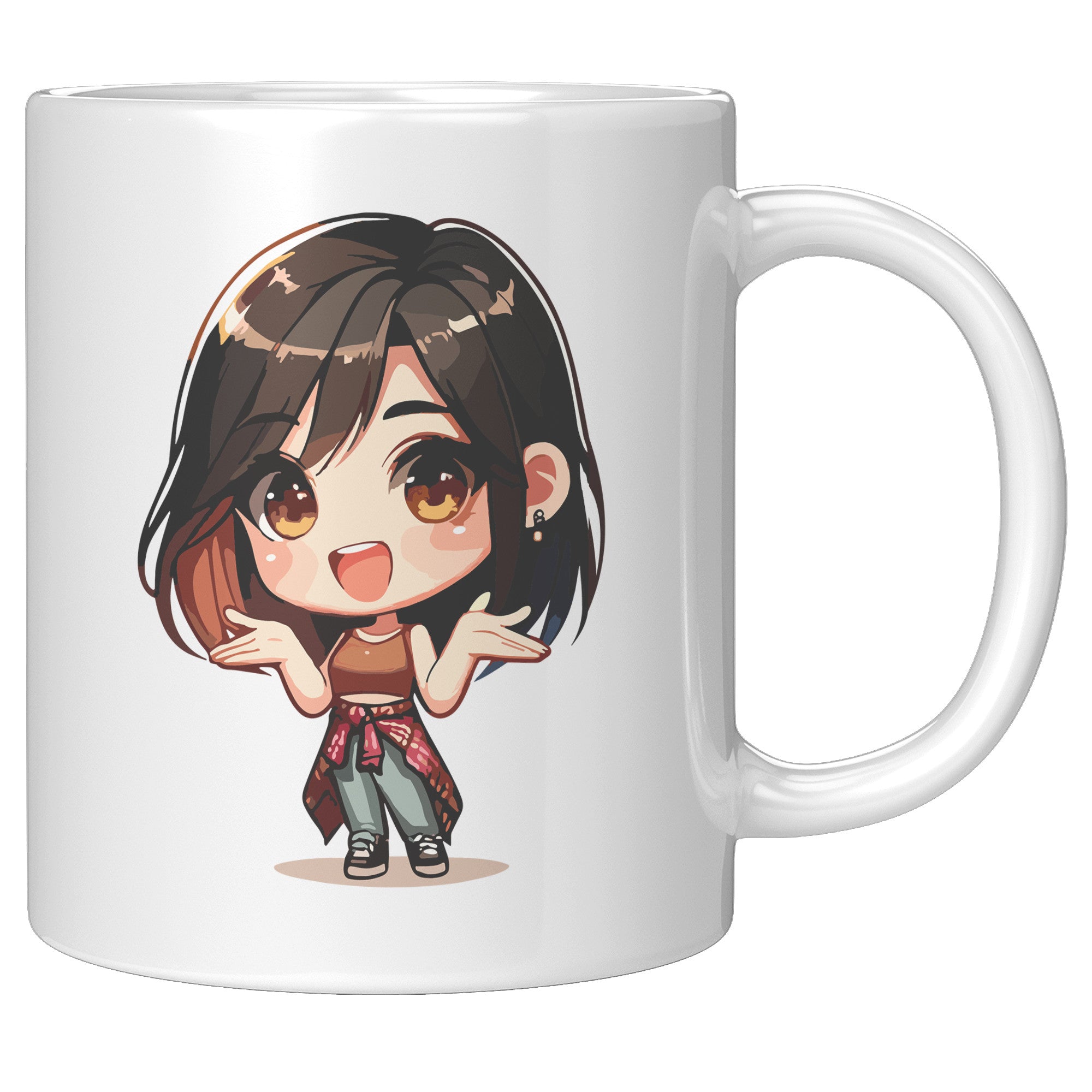"Marites Gossip Queen Coffee Mug - Cute Cartoon 'Ano Ang Latest?' Cup - Perfect Chismosa Gift - Filipino Slang Tea Mug" - KK
