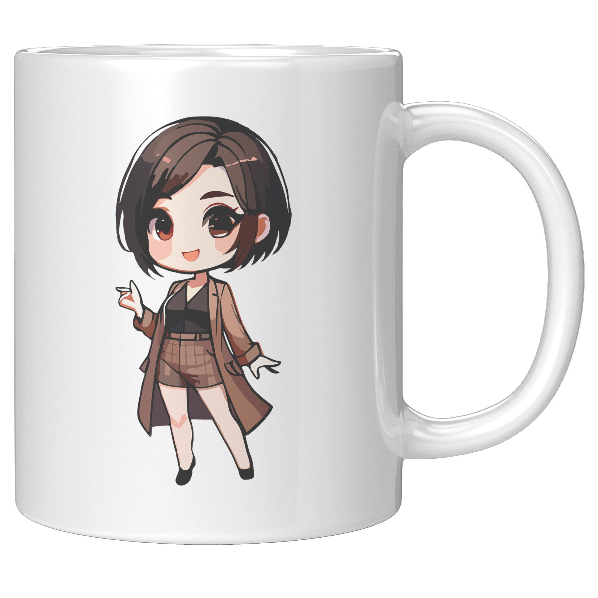 "Marites Gossip Queen Coffee Mug - Cute Cartoon 'Ano Ang Latest?' Cup - Perfect Chismosa Gift - Filipino Slang Tea Mug" - LLL