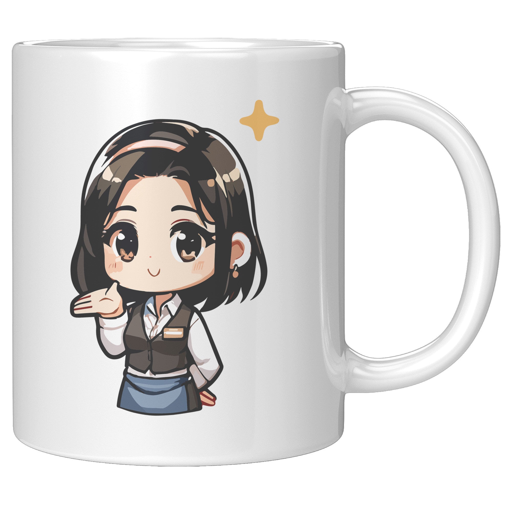 "Marites Gossip Queen Coffee Mug - Cute Cartoon 'Ano Ang Latest?' Cup - Perfect Chismosa Gift - Filipino Slang Tea Mug" - F