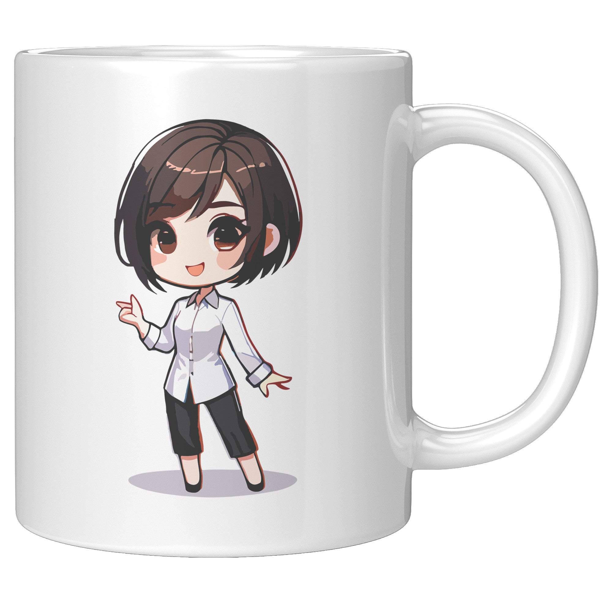 "Marites Gossip Queen Coffee Mug - Cute Cartoon 'Ano Ang Latest?' Cup - Perfect Chismosa Gift - Filipino Slang Tea Mug" - GGG
