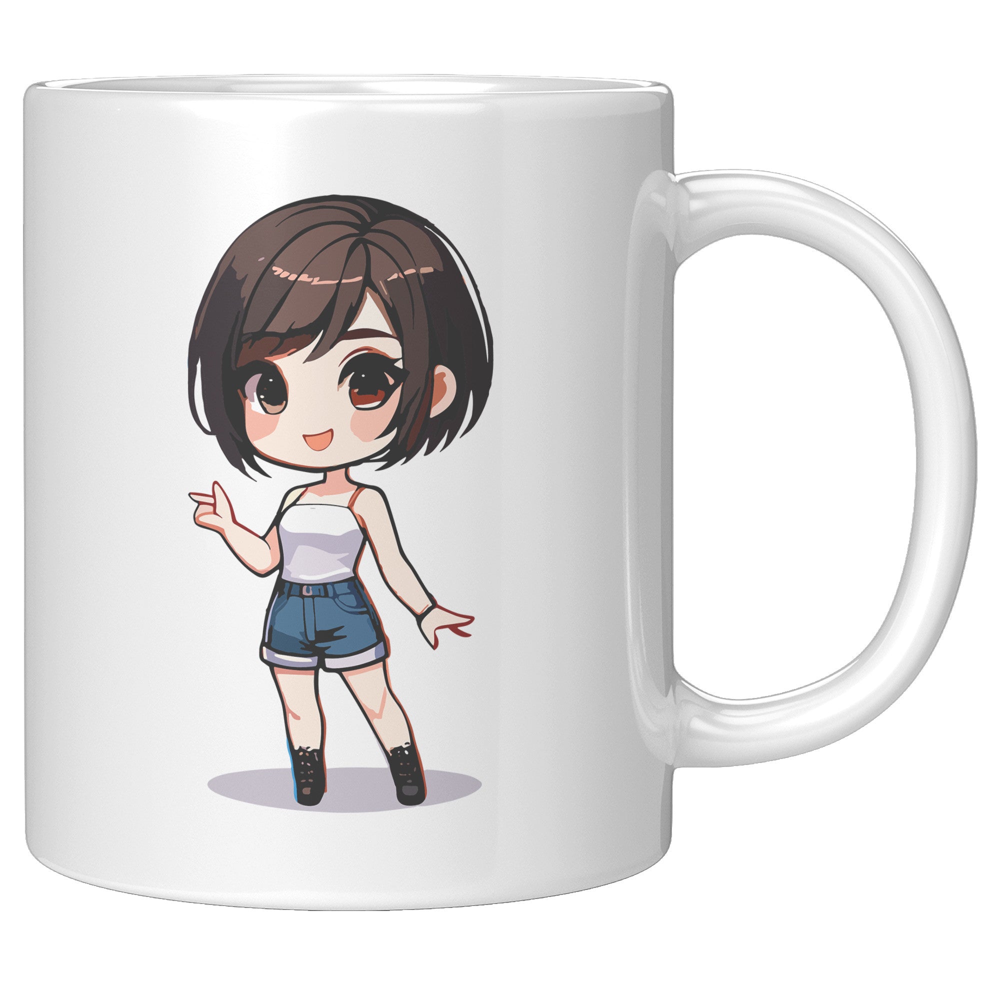 "Marites Gossip Queen Coffee Mug - Cute Cartoon 'Ano Ang Latest?' Cup - Perfect Chismosa Gift - Filipino Slang Tea Mug" - EEE