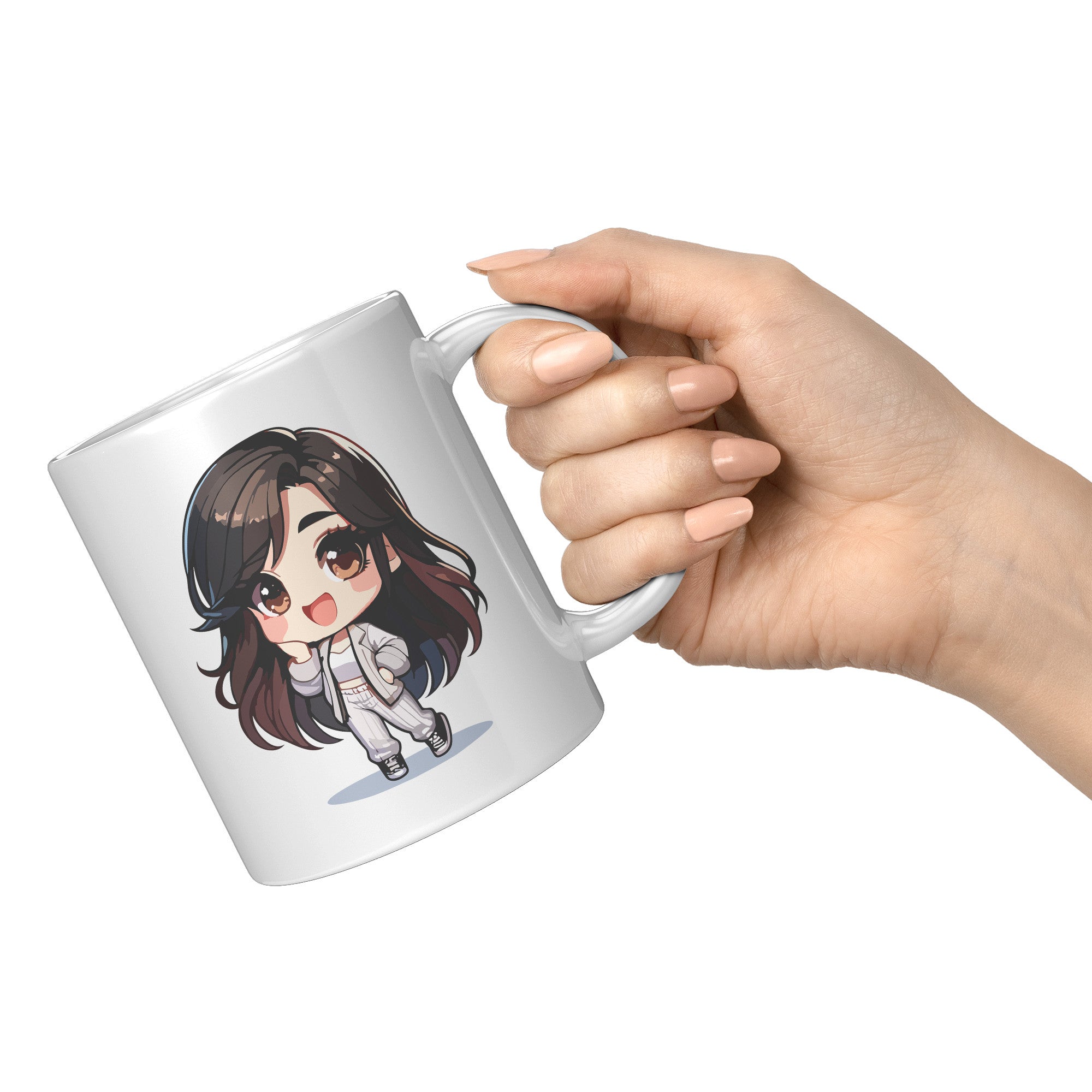 "Marites Gossip Queen Coffee Mug - Cute Cartoon 'Ano Ang Latest?' Cup - Perfect Chismosa Gift - Filipino Slang Tea Mug" - NN