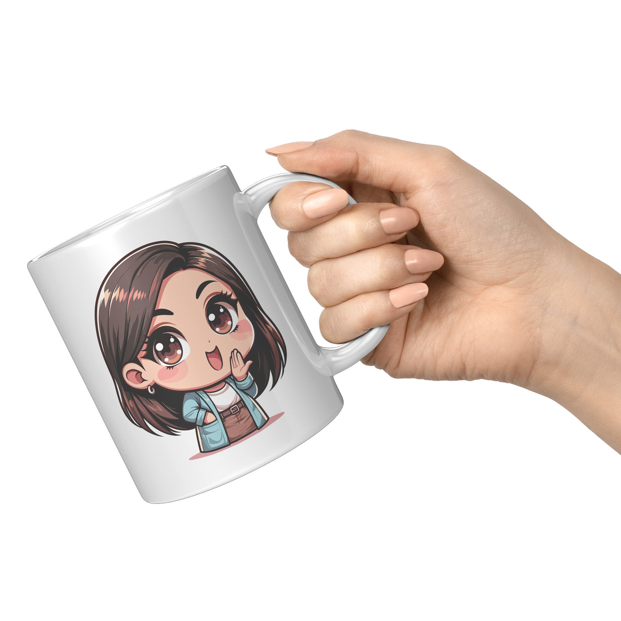 "Marites Gossip Queen Coffee Mug - Cute Cartoon 'Ano Ang Latest?' Cup - Perfect Chismosa Gift - Filipino Slang Tea Mug" - XXX