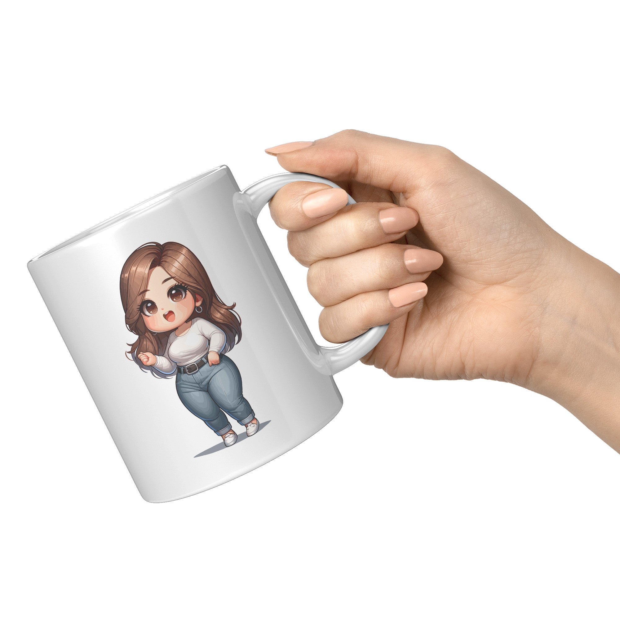 "Marites Gossip Queen Coffee Mug - Cute Cartoon 'Ano Ang Latest?' Cup - Perfect Chismosa Gift - Filipino Slang Tea Mug" - BBBB