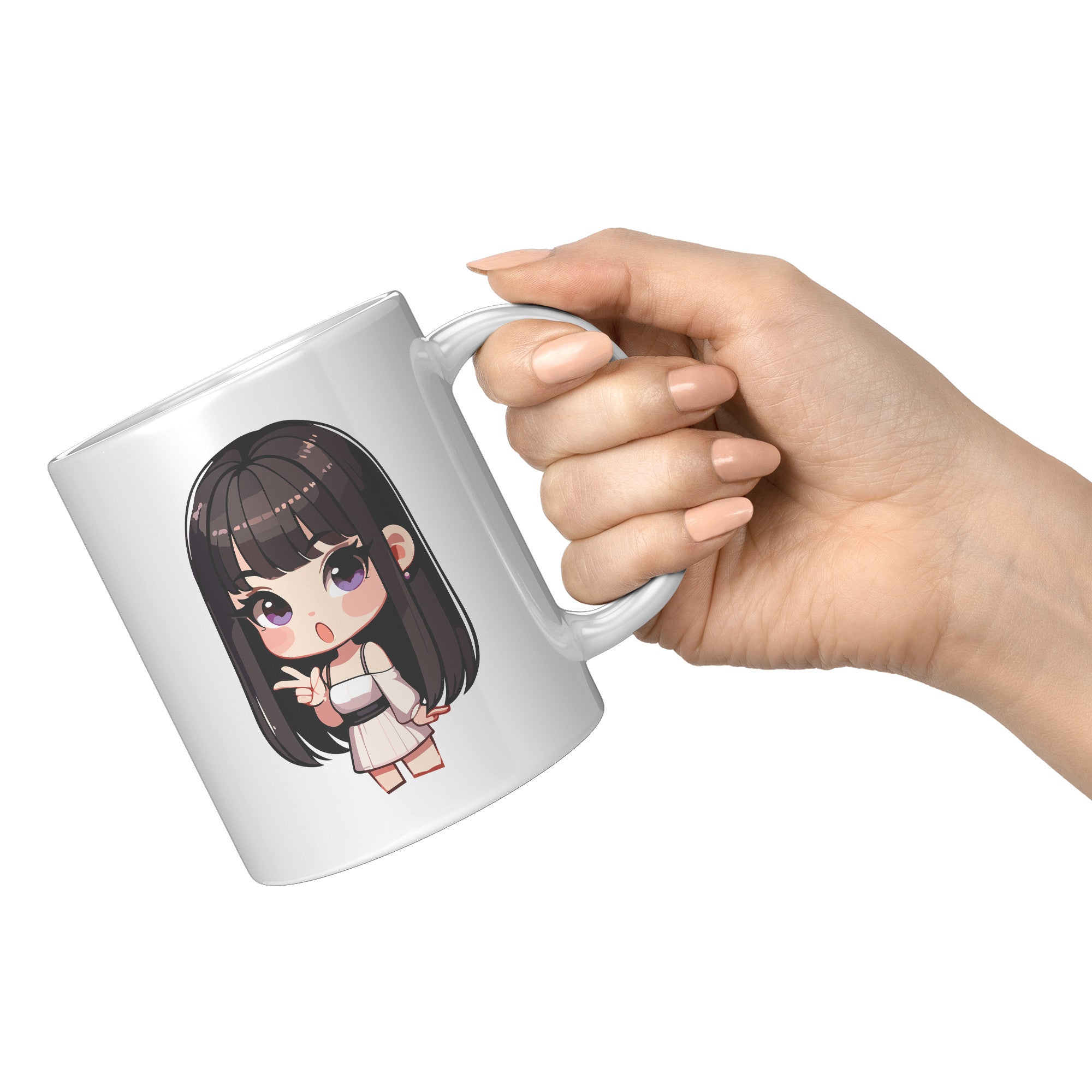 "Marites Gossip Queen Coffee Mug - Cute Cartoon 'Ano Ang Latest?' Cup - Perfect Chismosa Gift - Filipino Slang Tea Mug" - Q