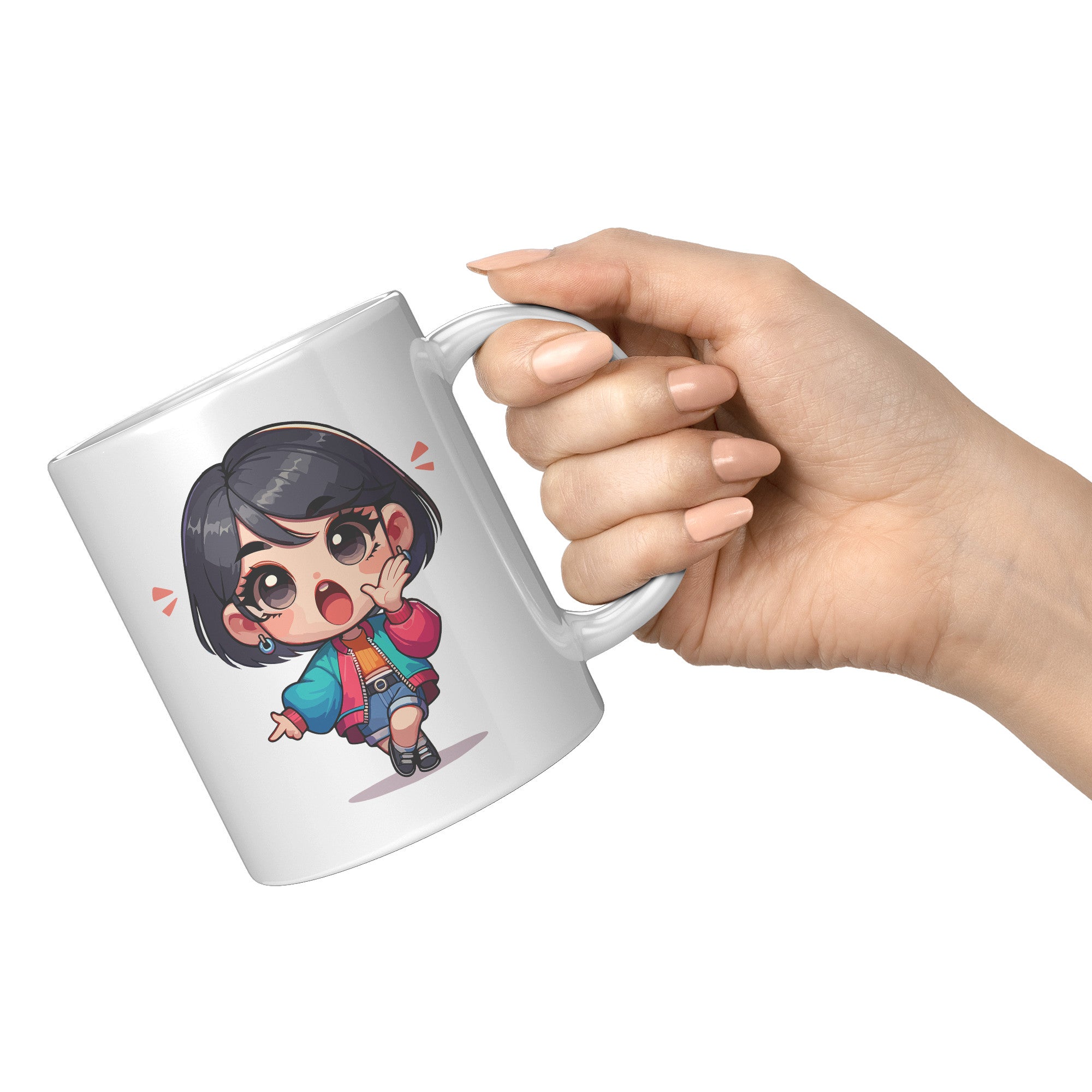 "Marites Gossip Queen Coffee Mug - Cute Cartoon 'Ano Ang Latest?' Cup - Perfect Chismosa Gift - Filipino Slang Tea Mug" - MMM