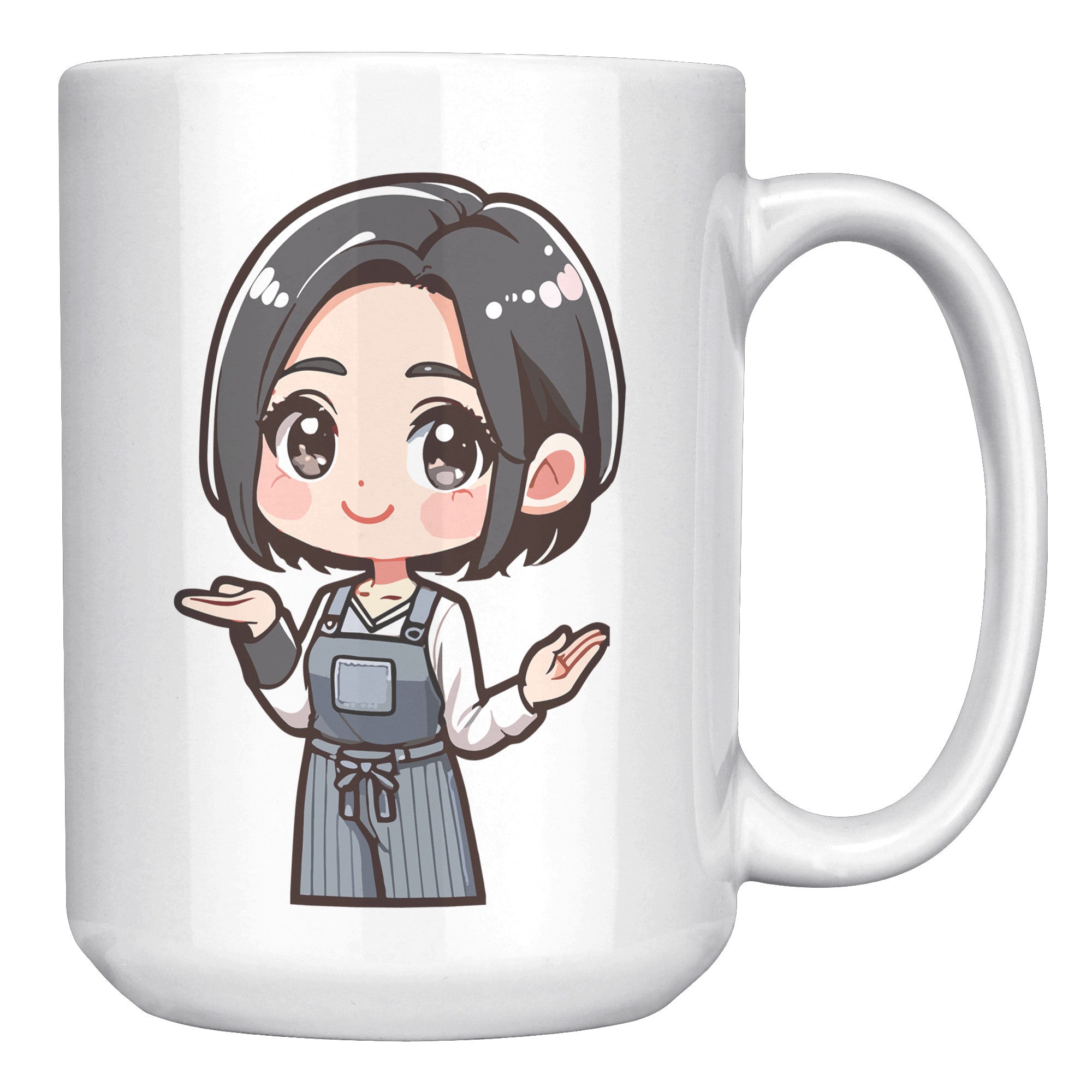 "Marites Gossip Queen Coffee Mug - Cute Cartoon 'Ano Ang Latest?' Cup - Perfect Chismosa Gift - Filipino Slang Tea Mug" - J1