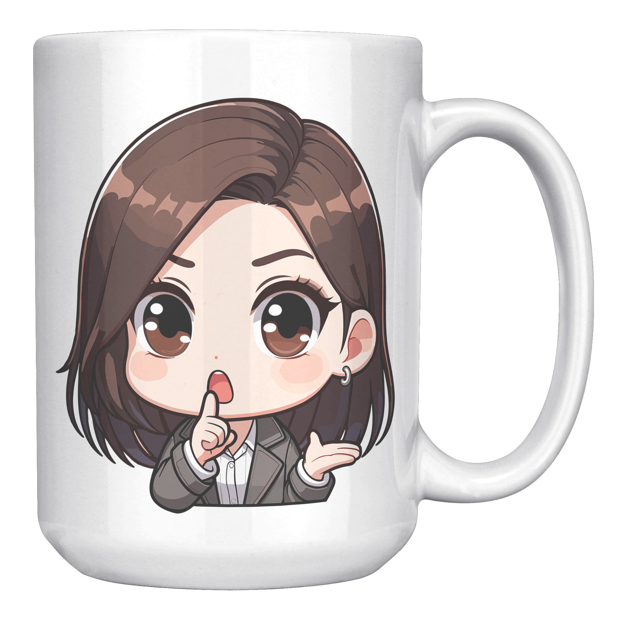 "Marites Gossip Queen Coffee Mug - Cute Cartoon 'Ano Ang Latest?' Cup - Perfect Chismosa Gift - Filipino Slang Tea Mug" - K1