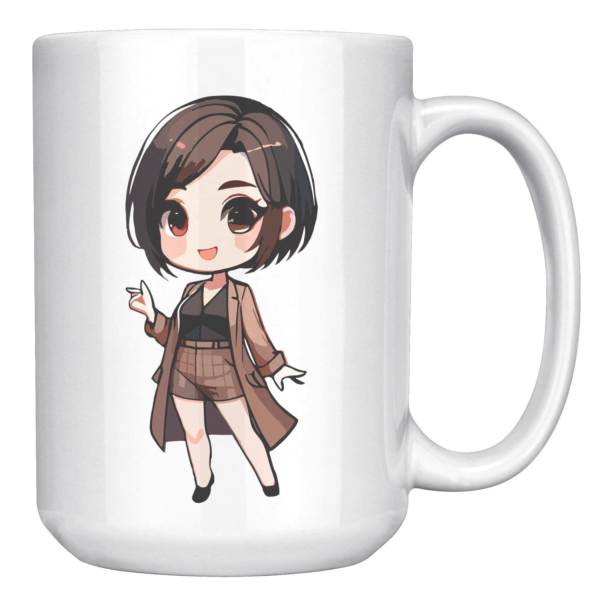 "Marites Gossip Queen Coffee Mug - Cute Cartoon 'Ano Ang Latest?' Cup - Perfect Chismosa Gift - Filipino Slang Tea Mug" - LLL1