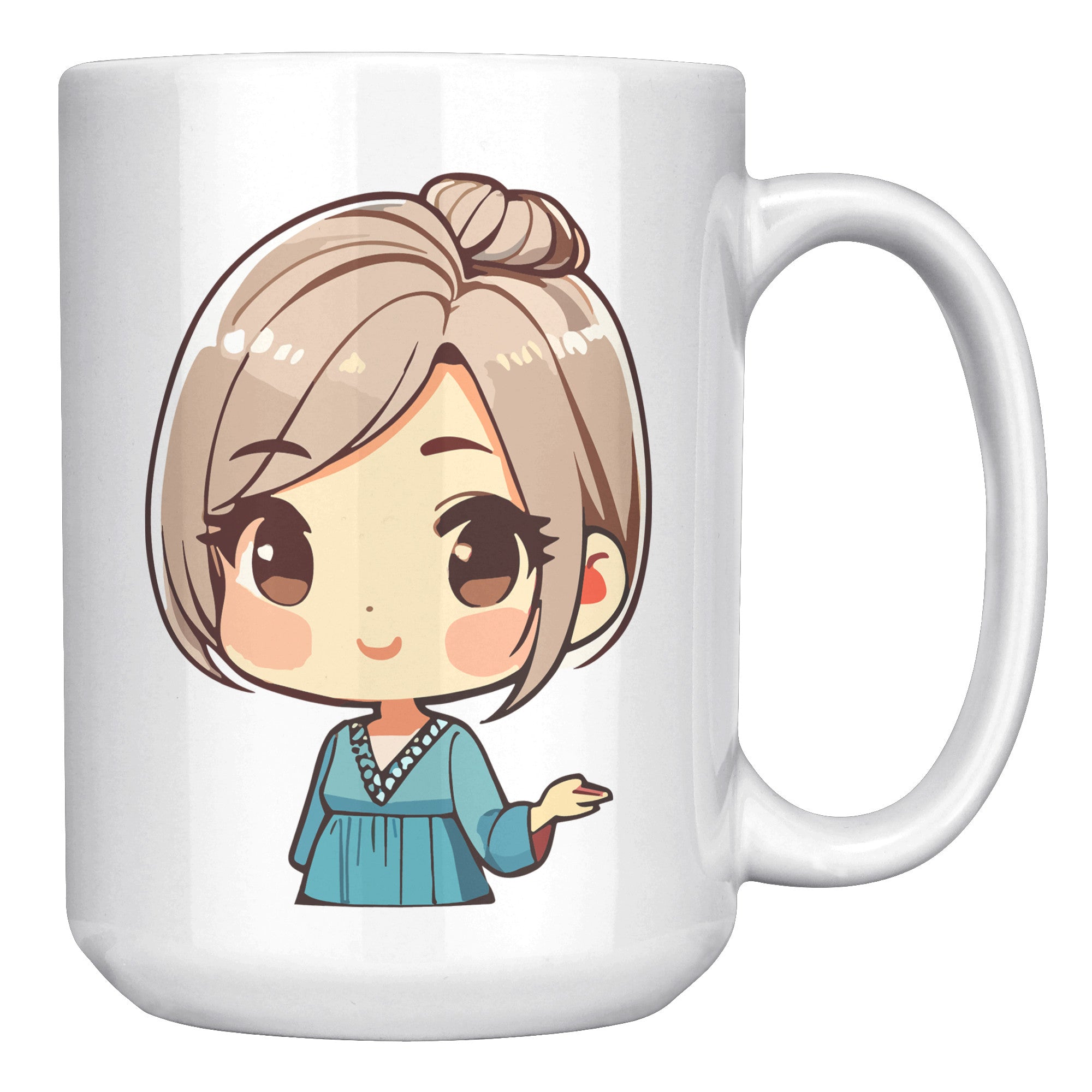 "Marites Gossip Queen Coffee Mug - Cute Cartoon 'Ano Ang Latest?' Cup - Perfect Chismosa Gift - Filipino Slang Tea Mug" - GG1