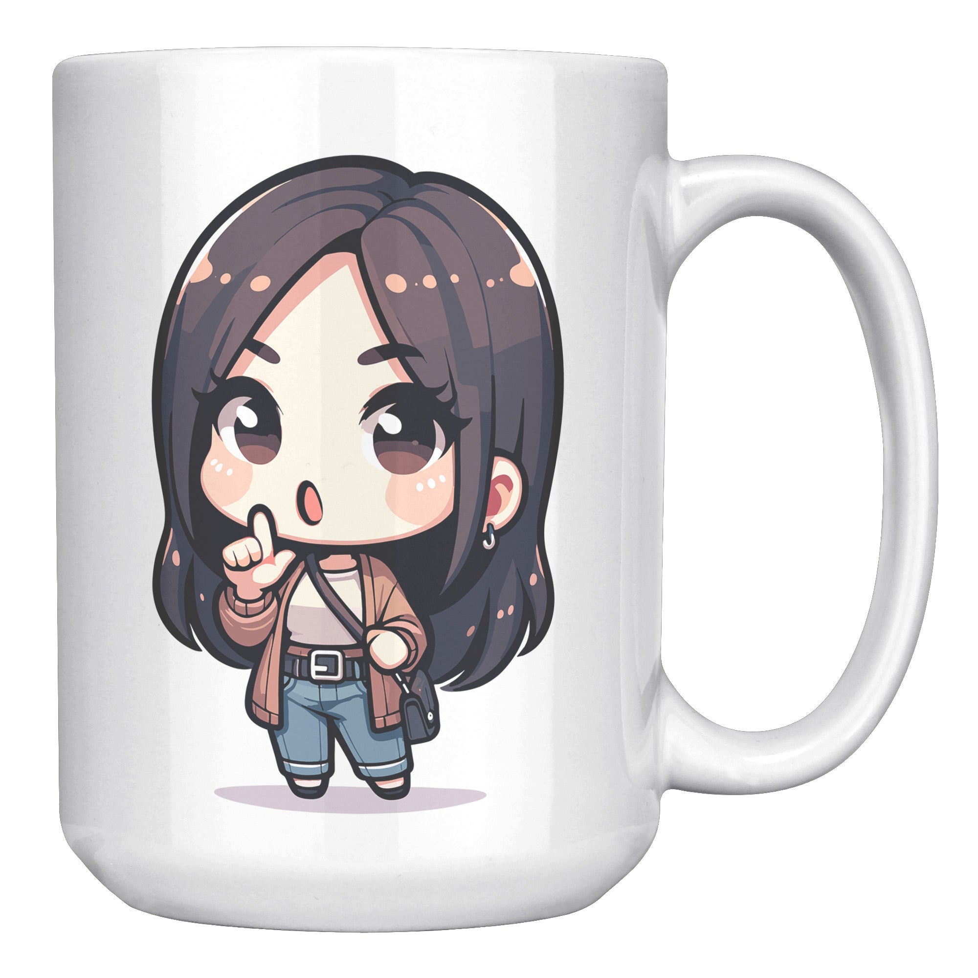 "Marites Gossip Queen Coffee Mug - Cute Cartoon 'Ano Ang Latest?' Cup - Perfect Chismosa Gift - Filipino Slang Tea Mug" - L1