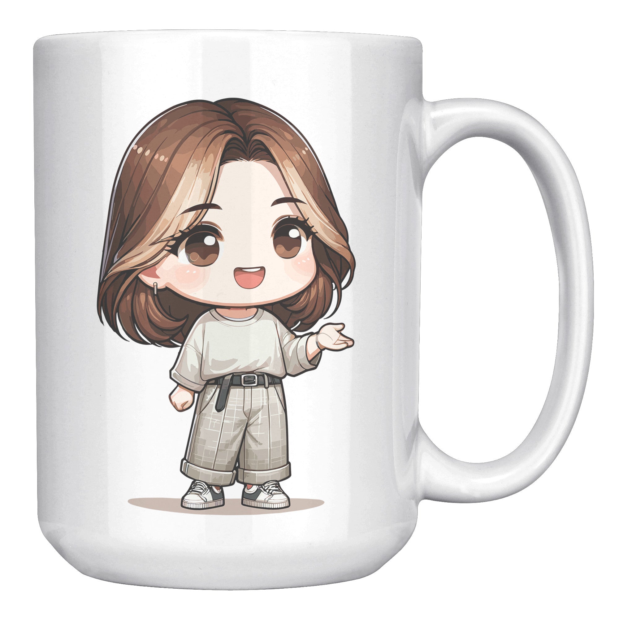 "Marites Gossip Queen Coffee Mug - Cute Cartoon 'Ano Ang Latest?' Cup - Perfect Chismosa Gift - Filipino Slang Tea Mug" - AAAA1
