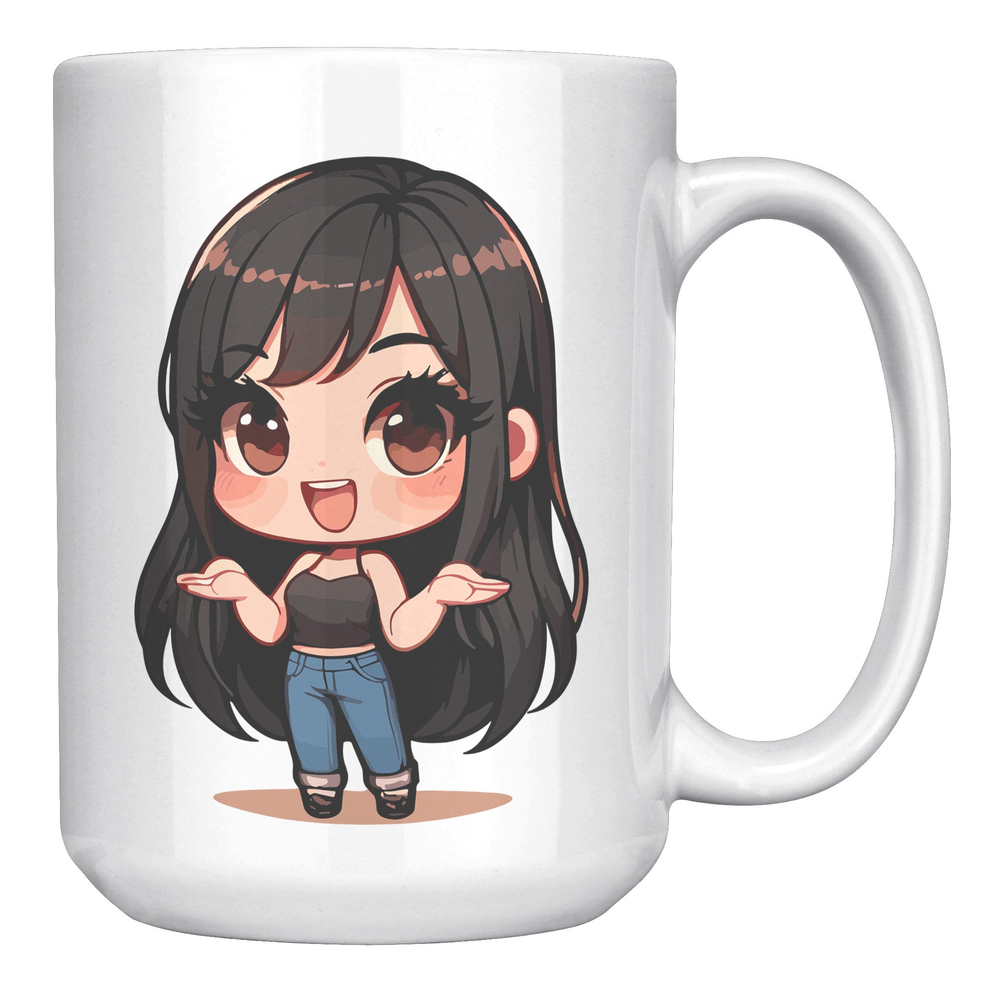 "Marites Gossip Queen Coffee Mug - Cute Cartoon 'Ano Ang Latest?' Cup - Perfect Chismosa Gift - Filipino Slang Tea Mug" - OO1