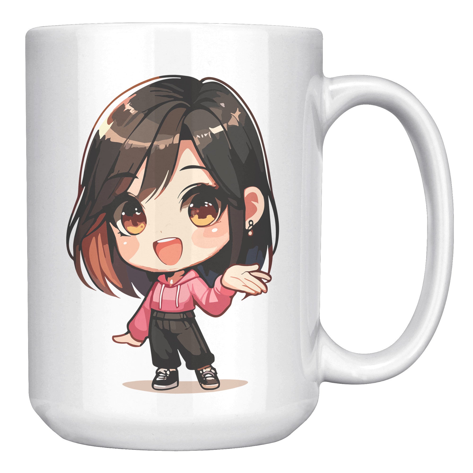 "Marites Gossip Queen Coffee Mug - Cute Cartoon 'Ano Ang Latest?' Cup - Perfect Chismosa Gift - Filipino Slang Tea Mug" - II1