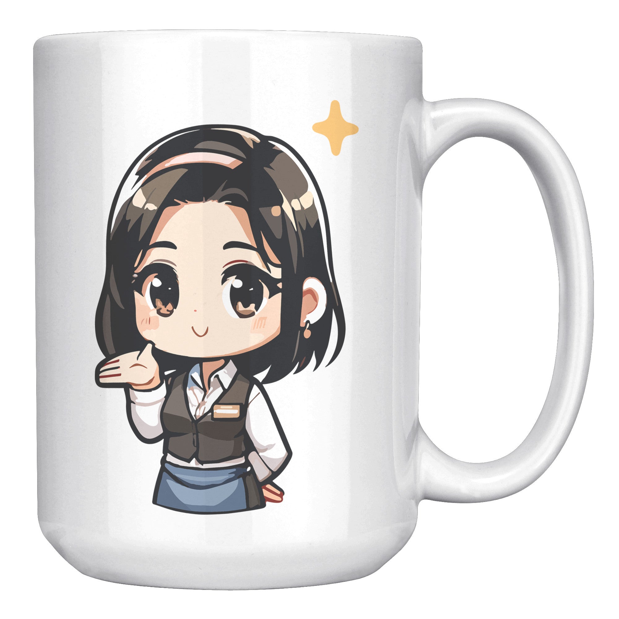 "Marites Gossip Queen Coffee Mug - Cute Cartoon 'Ano Ang Latest?' Cup - Perfect Chismosa Gift - Filipino Slang Tea Mug" - F1