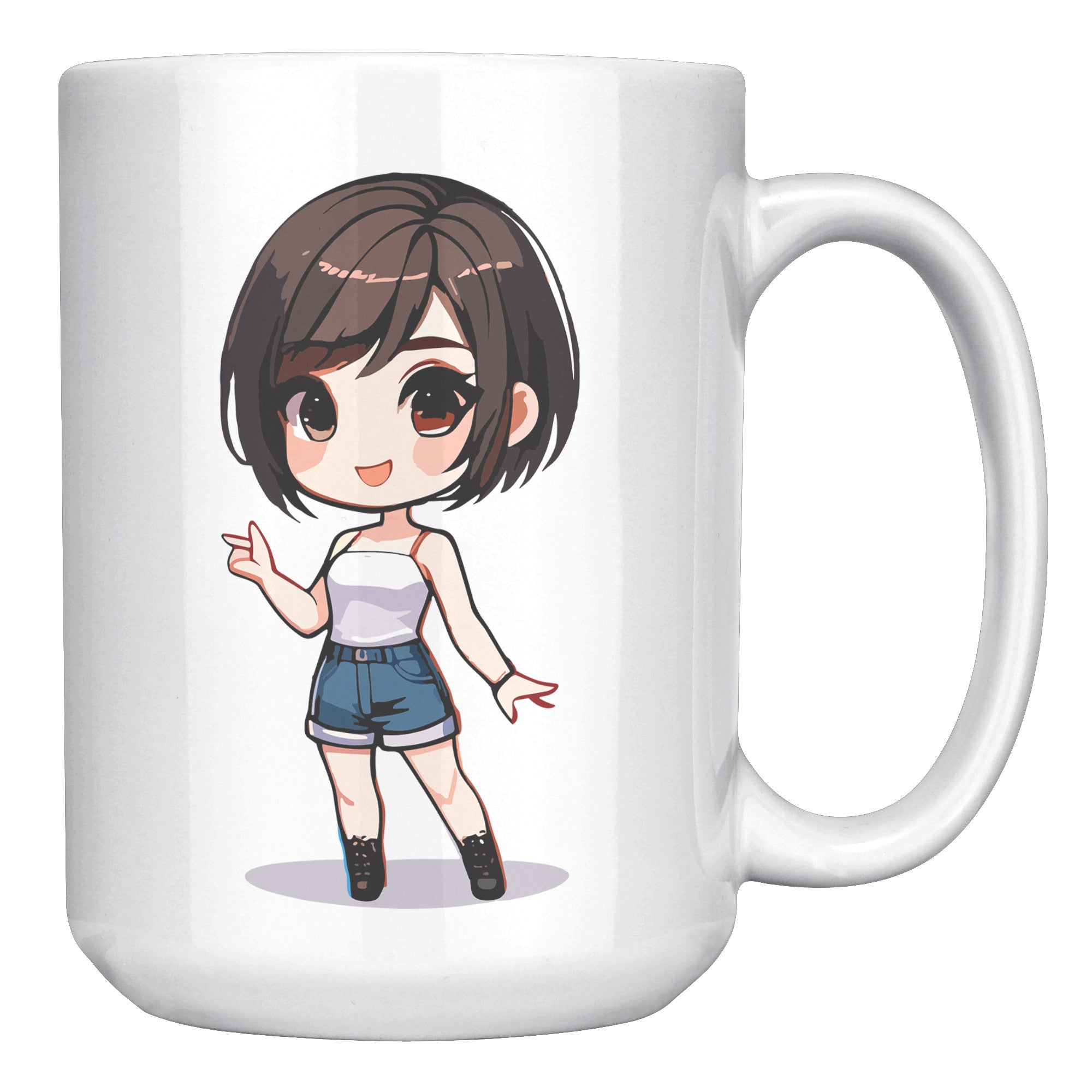 "Marites Gossip Queen Coffee Mug - Cute Cartoon 'Ano Ang Latest?' Cup - Perfect Chismosa Gift - Filipino Slang Tea Mug" - EEE1