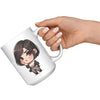 Load image into Gallery viewer, &quot;Marites Gossip Queen Coffee Mug - Cute Cartoon &#39;Ano Ang Latest?&#39; Cup - Perfect Chismosa Gift - Filipino Slang Tea Mug&quot; - SSS1