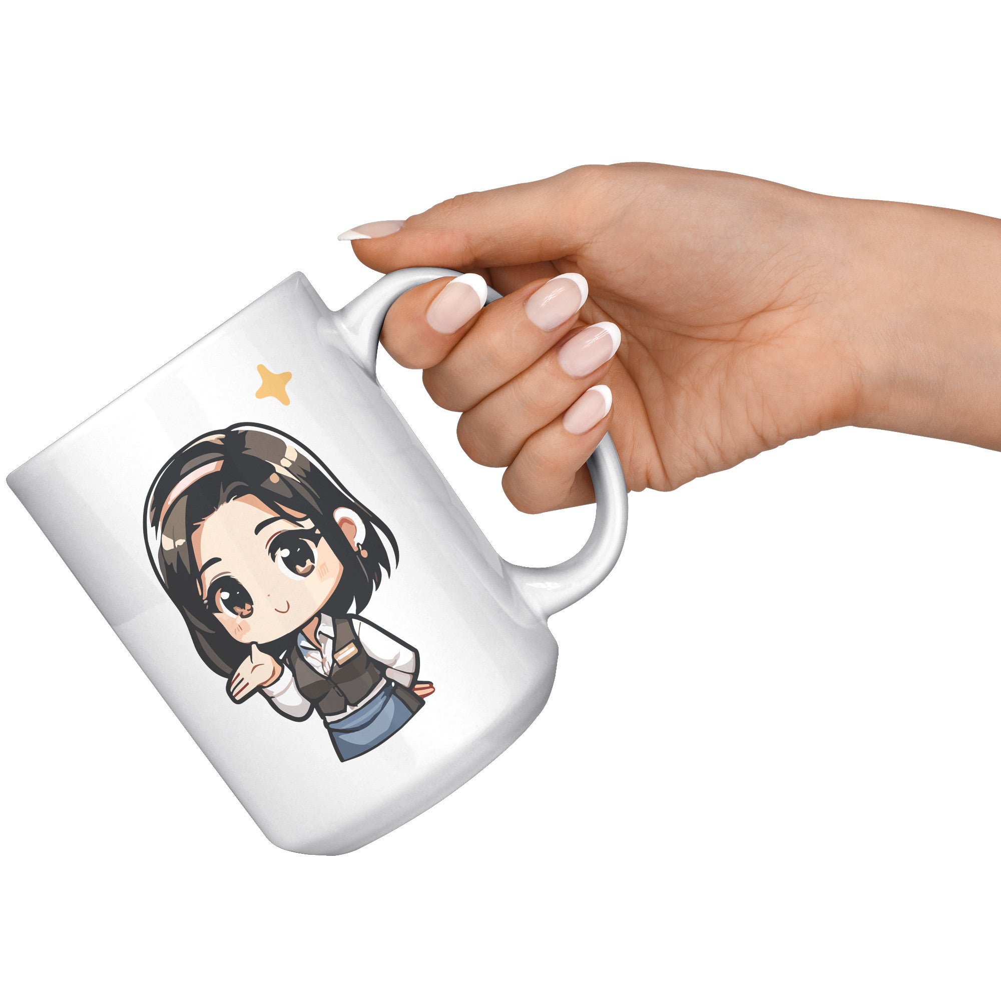 "Marites Gossip Queen Coffee Mug - Cute Cartoon 'Ano Ang Latest?' Cup - Perfect Chismosa Gift - Filipino Slang Tea Mug" - F1