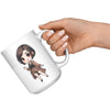 Load image into Gallery viewer, &quot;Marites Gossip Queen Coffee Mug - Cute Cartoon &#39;Ano Ang Latest?&#39; Cup - Perfect Chismosa Gift - Filipino Slang Tea Mug&quot; - LLL1